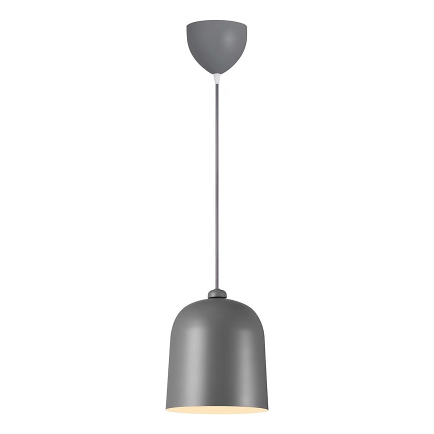 Nordlux - Подвесной светильник на тросе ANGLE 1xE27/25W/230V, серый