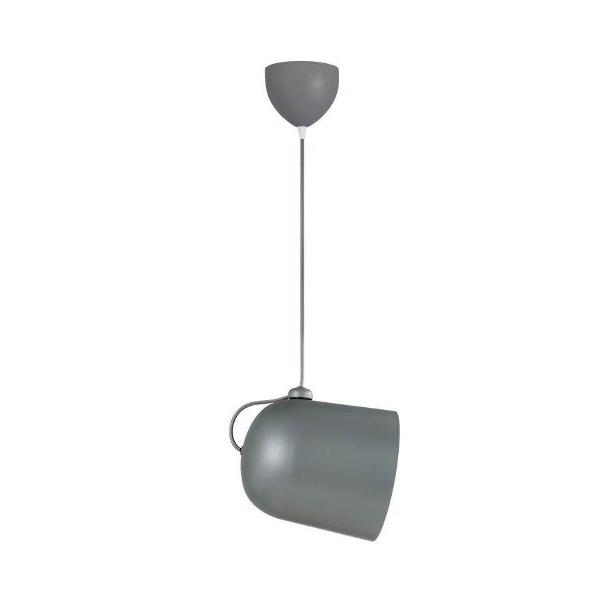 Nordlux - Подвесной светильник на тросе ANGLE 1xE27/25W/230V, серый