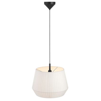 Nordlux - Подвесной светильник на тросе DICTE 1xE27/60W/230V Ø40 см, белый