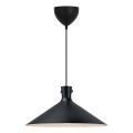 Nordlux - Подвесной светильник на тросе DORINA 1xE27/60W/230V, чёрный