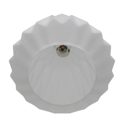 Nordlux - Подвесной светильник на тросе ELBIE 1xE27/15W/230V Ø 24 см, белый
