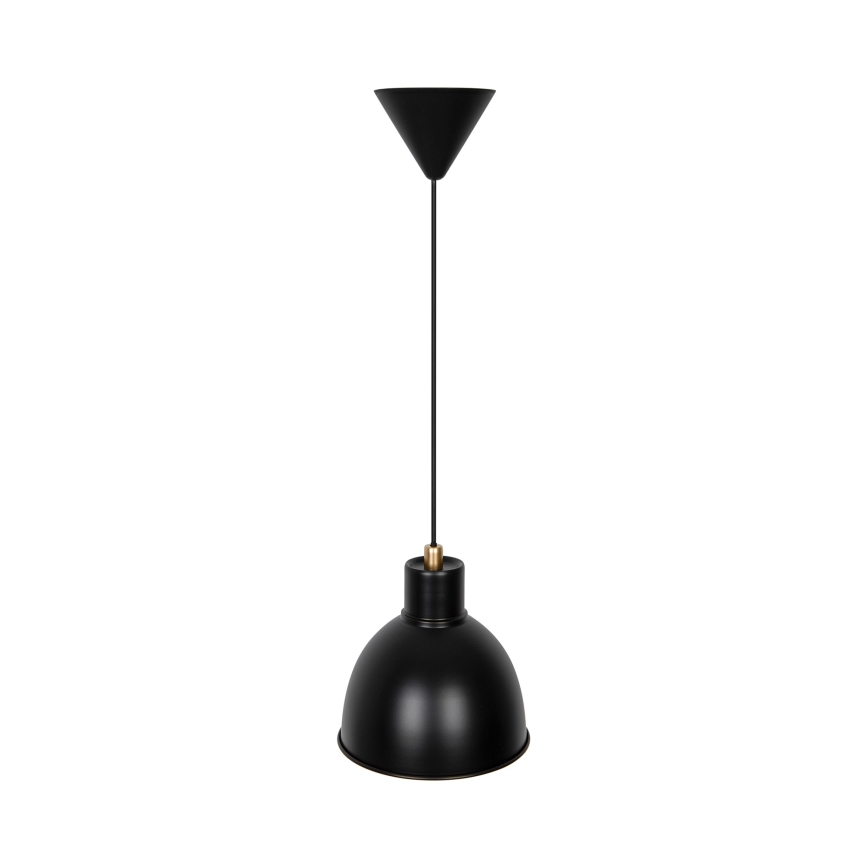 Nordlux - Подвесной светильник на тросе POP 1xE27/40W/230V чёрный