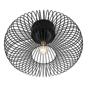 Nordlux - Потолочный светильник BERONI 1xE27/60W/230V, диаметр 40,3 см, чёрный