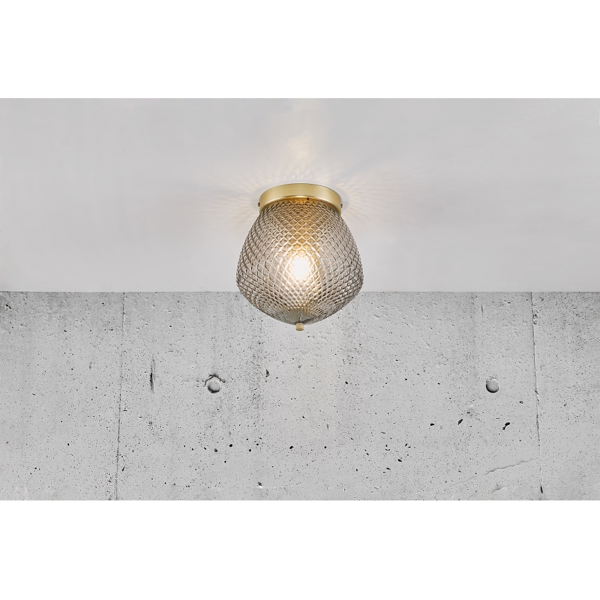 Nordlux - Потолочный светильник ORBIFORM 1xE27/40W/230V золотистый