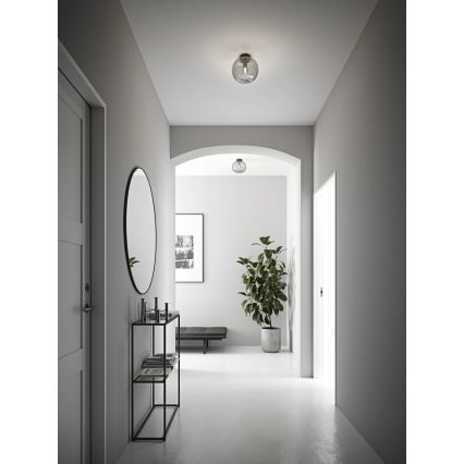Nordlux - Потолочный светильник ALTON 1xE27/25W/230V диаметр 27,5 см дымчатый