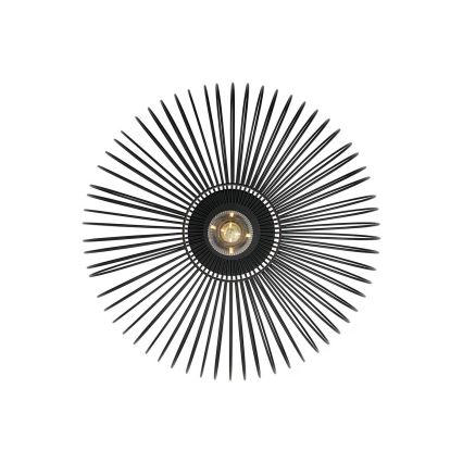 Nordlux - Потолочный светильник BERONI 1xE27/60W/230V, диаметр 40,3 см, чёрный