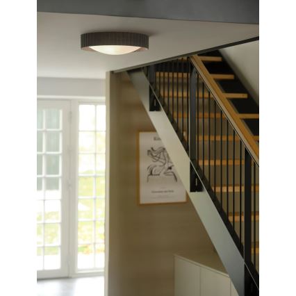 Nordlux - Потолочный светильник CORATO 3xE14/15W/230V, диаметр 42 см, серый