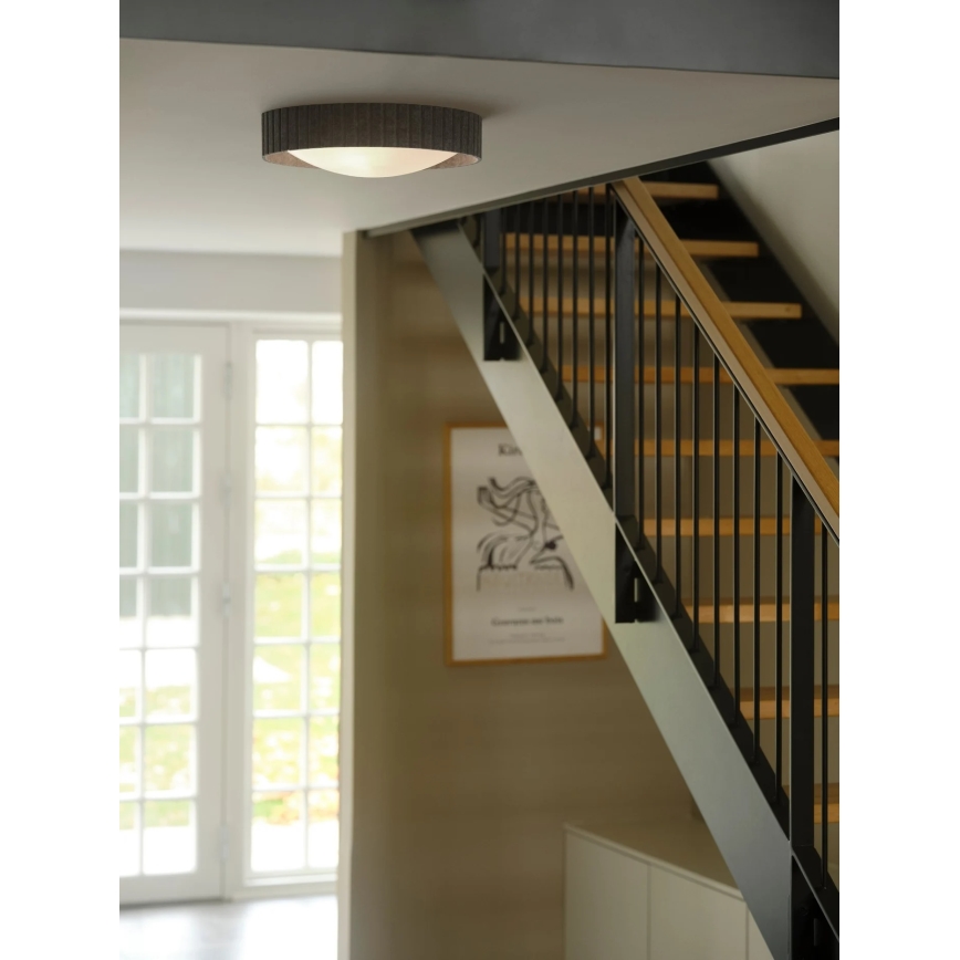 Nordlux - Потолочный светильник CORATO 3xE14/15W/230V, диаметр 42 см, серый