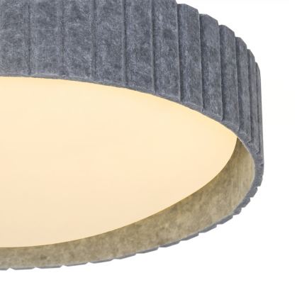 Nordlux - Потолочный светильник CORATO 3xE14/15W/230V, диаметр 42 см, серый
