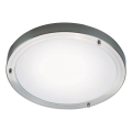 Nordlux - Потолочный светильник для ванной комнаты ANCONA 2xE27/40W/230V IP43 pr. 31,5 cm матовый хром
