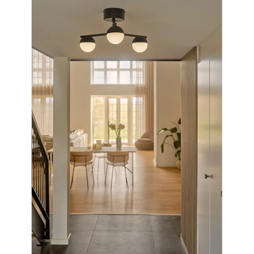 Nordlux - Припотолочная люстра CONTINA 3xG9/5W/230V черный