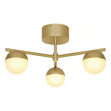 Nordlux - Припотолочная люстра CONTINA 3xG9/5W/230V латунь