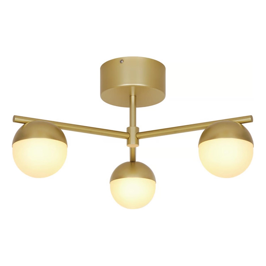 Nordlux - Припотолочная люстра CONTINA 3xG9/5W/230V латунь