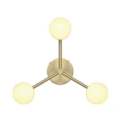 Nordlux - Припотолочная люстра CONTINA 3xG9/5W/230V латунь