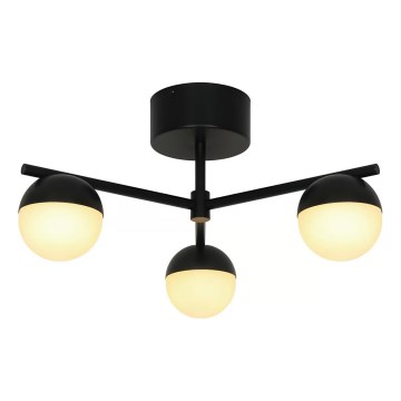 Nordlux - Пристельова люстра CONTINA 3xG9/5W/230V чорний