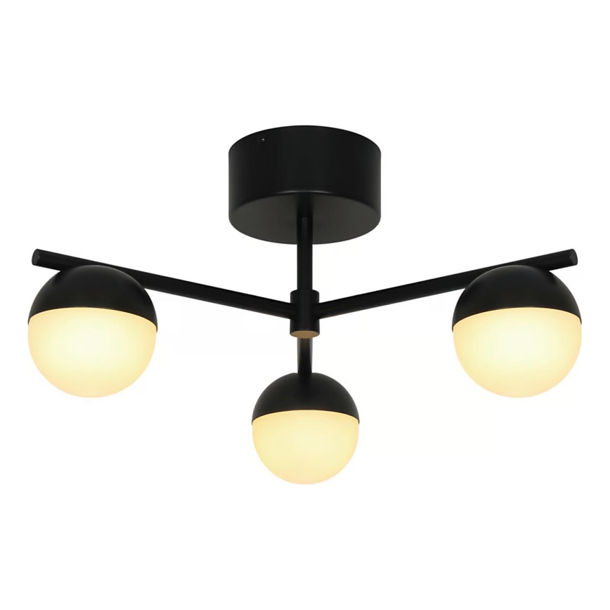 Nordlux - Пристельова люстра CONTINA 3xG9/5W/230V чорний
