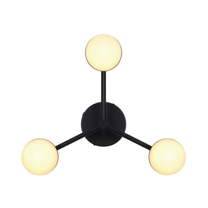 Nordlux - Пристельова люстра CONTINA 3xG9/5W/230V чорний