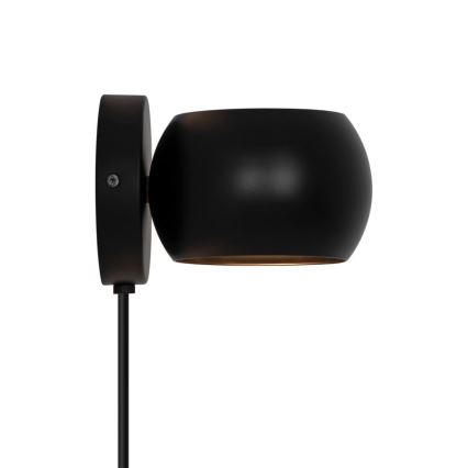 Nordlux - Регульований настінний точковий світильник BELIR 1xG9/5W/230V чорний