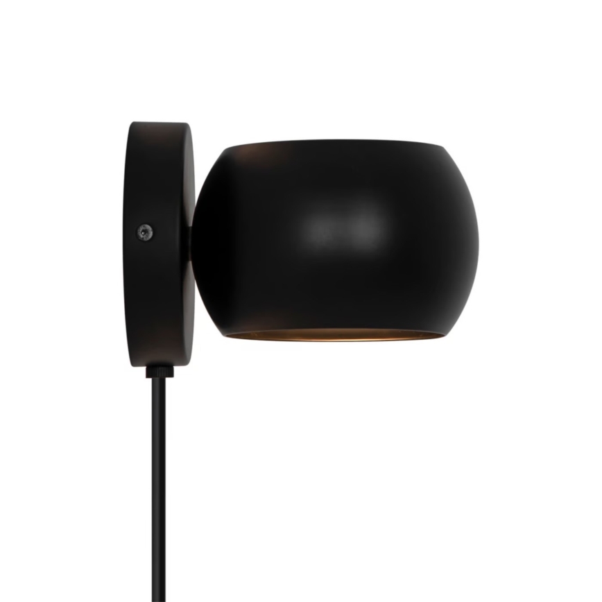 Nordlux - Регульований настінний точковий світильник BELIR 1xG9/5W/230V чорний