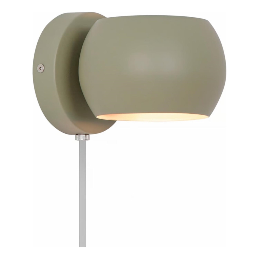 Nordlux - Регульований настінний точковий світильник BELIR 1xG9/5W/230V зелений