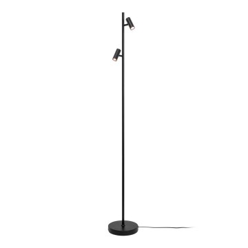 Nordlux - Сенсорний LED торшер з регулюванням яскравості OMARI 2xLED/3,2W/230V чорний