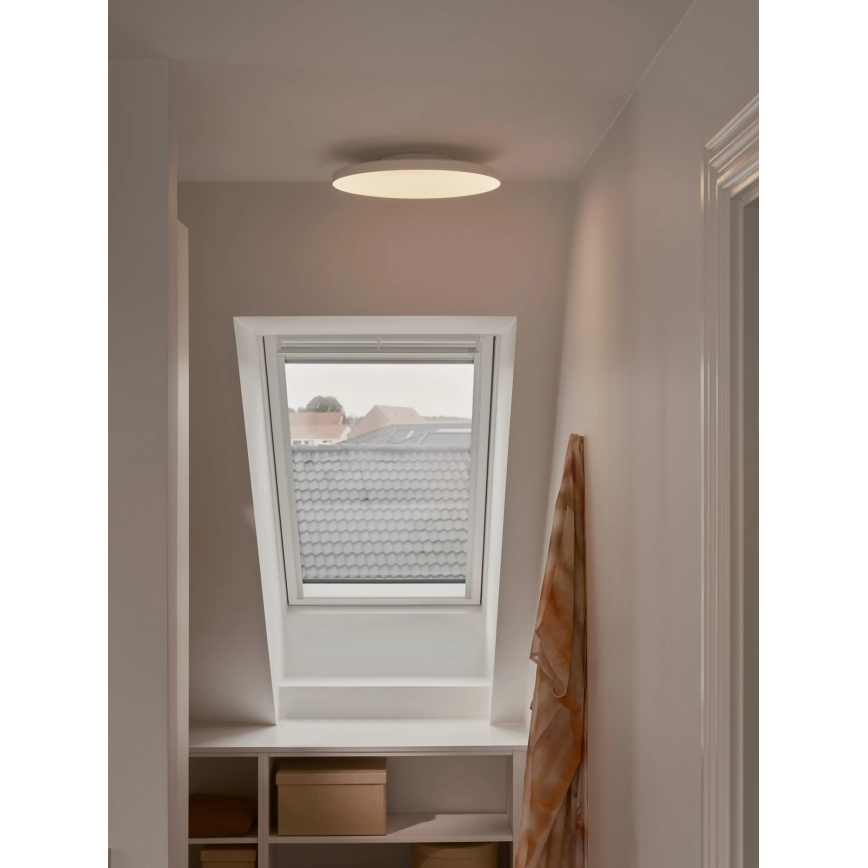 Nordlux - стельовий LED світильник для ванної кімнати з регулюванням яскравості SERENOVA LED/12/18W/230V 3000/4000/5700K діаметр 36 cm IP65 білий