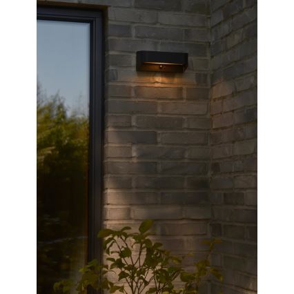 Nordlux - LED солнечный светильник с датчиком MARCELLIO LED/5W/5V IP54 2200 mAh черный