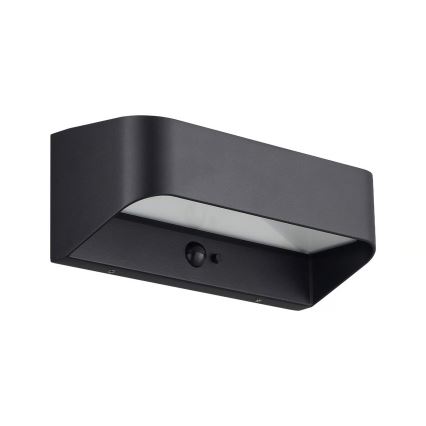 Nordlux - LED солнечный светильник с датчиком MARCELLIO LED/5W/5V IP54 2200 mAh черный