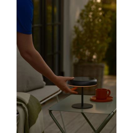 Nordlux - солнечная светодиодная лампа ELMER LED, 2 Вт, 3,7 В, IP44, черная