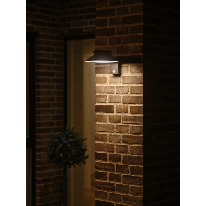 Nordlux - светодиодный солнечный светильник с датчиком JUSTINA LED/5W/3,7V IP44 1800 mAh