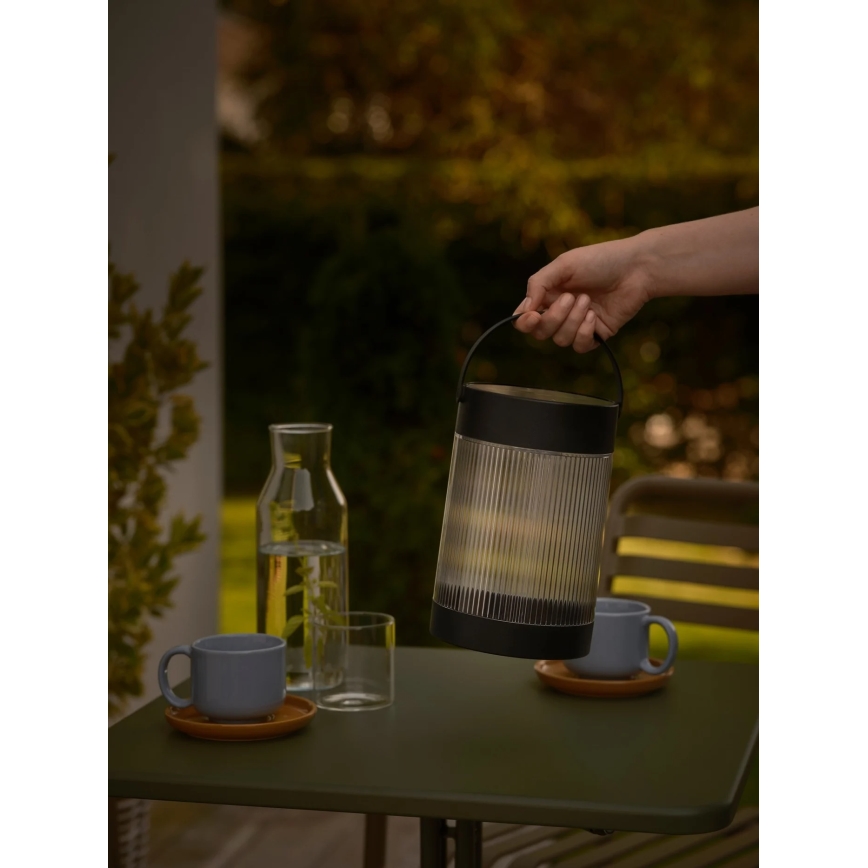 Nordlux - сонячна LED-лампа COUPAR LED/3,2 Вт/3,7 В чорна