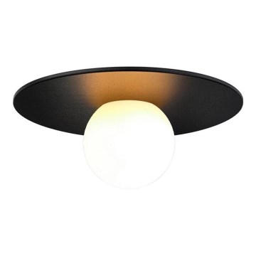 Nordlux - Стельовий світильник для ванної кімнати SIONA 1xE27/60W/230V IP44 чорний