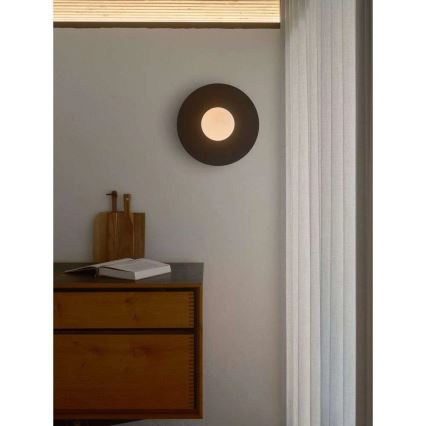 Nordlux - Стельовий світильник для ванної кімнати SIONA 1xE27/60W/230V IP44 чорний