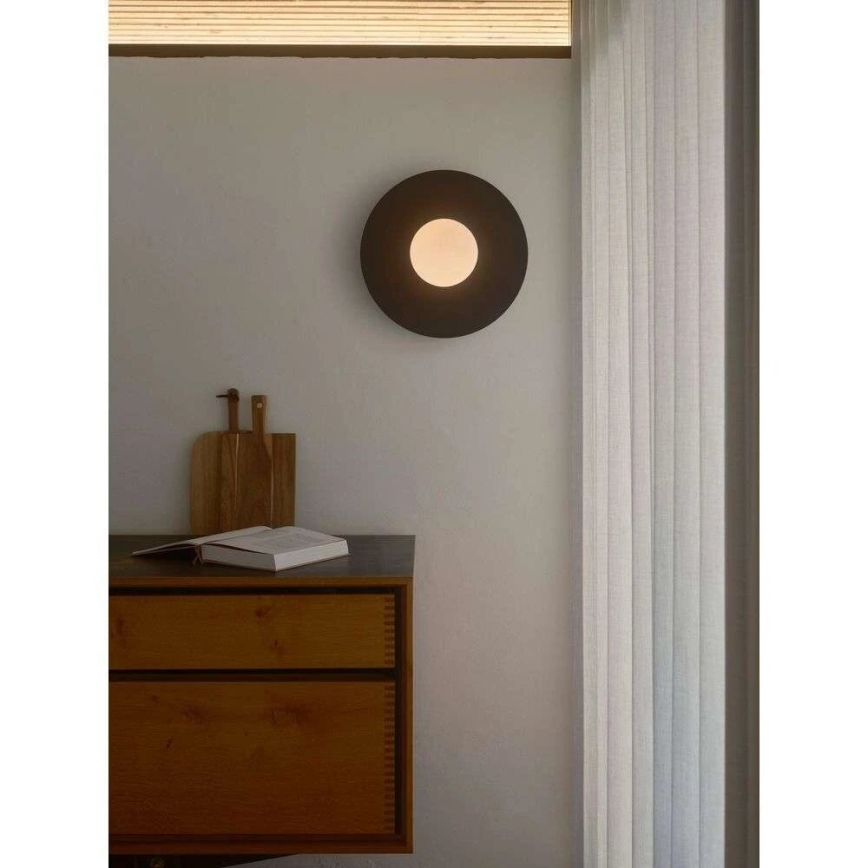Nordlux - Стельовий світильник для ванної кімнати SIONA 1xE27/60W/230V IP44 чорний