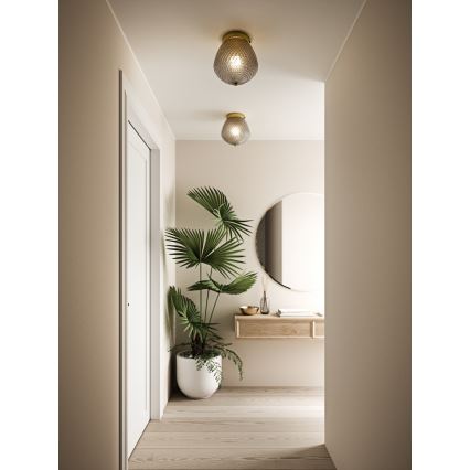 Nordlux - Стельовий світильник ORBIFORM 1xE27/40W/230V золотий