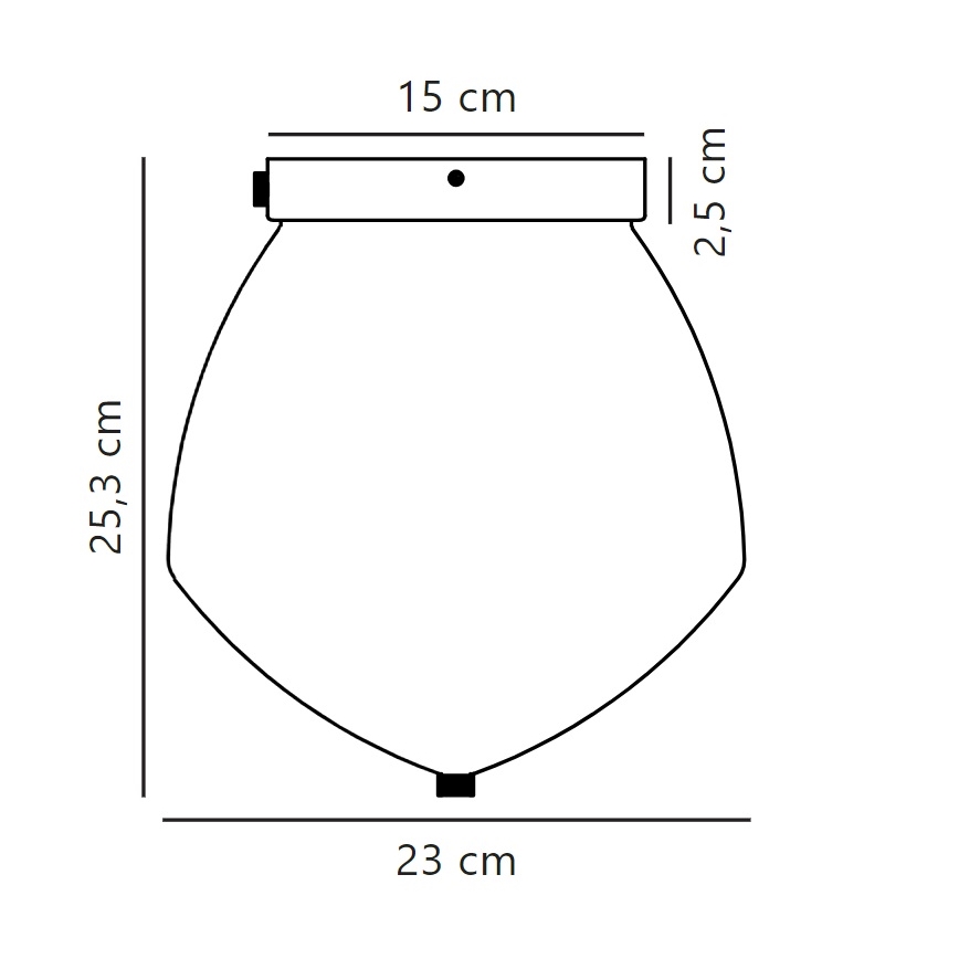 Nordlux - Стельовий світильник ORBIFORM 1xE27/40W/230V золотий