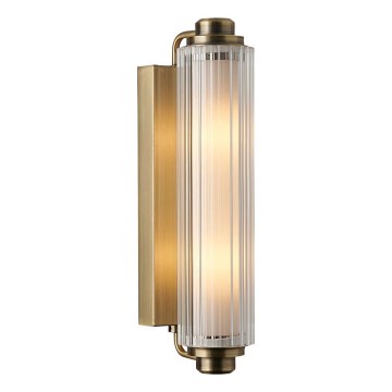 Nordlux - Светильник для зеркала в ванной NIMAL 2xE14/25W/230V IP44 латунь