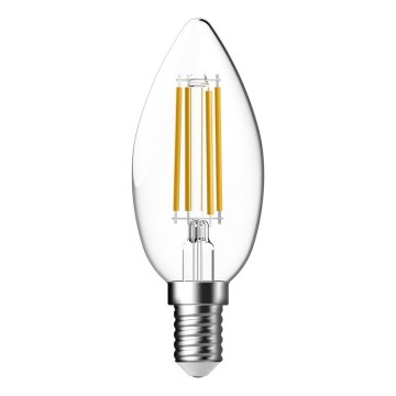 Nordlux - Светодиодная лампочка FILAMENT C35 E14/5,9W/230V 4000K