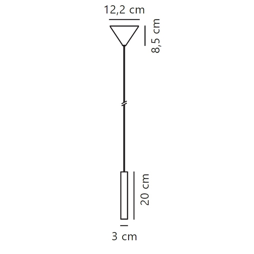 Nordlux - Светодиодная подвесная люстра с регулированием яркости OMARI LED/4,4W/230V черный