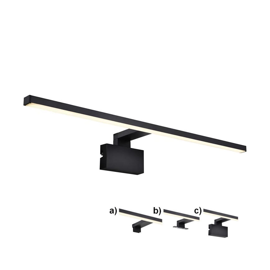 Nordlux - Светодиодное зеркало для ванной MARLEE LED/11,5W/230V 3000K IP44 черное