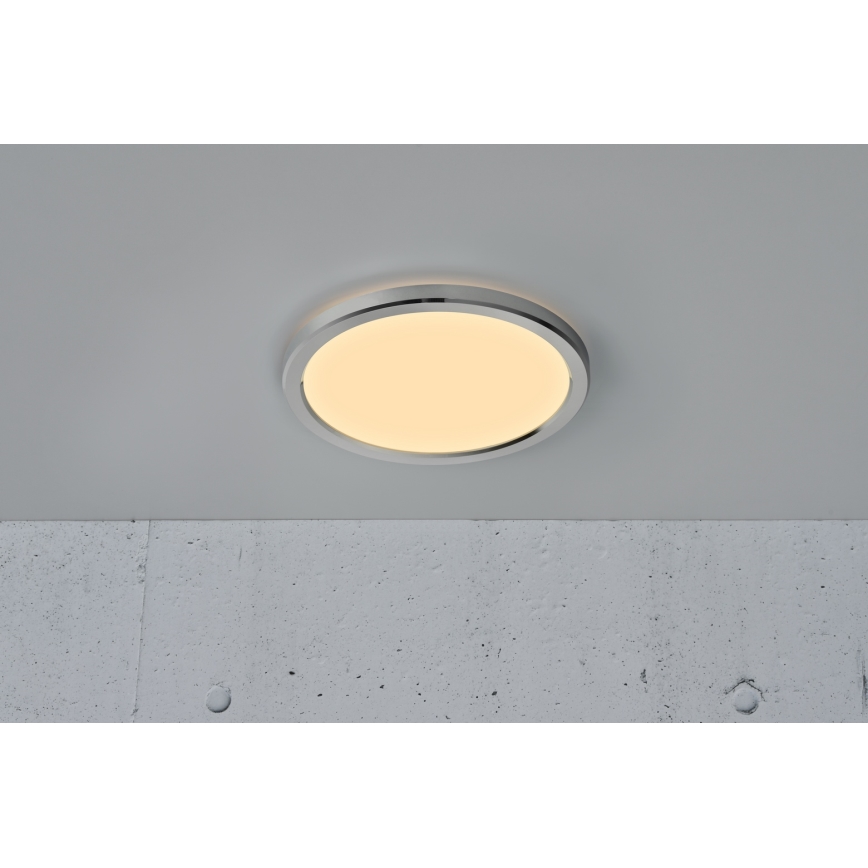 Nordlux - диммируемый светодиодный потолочный светильник для ванной OJA LED/14,5W/230V 3000/4000K IP54 Ø 30 см