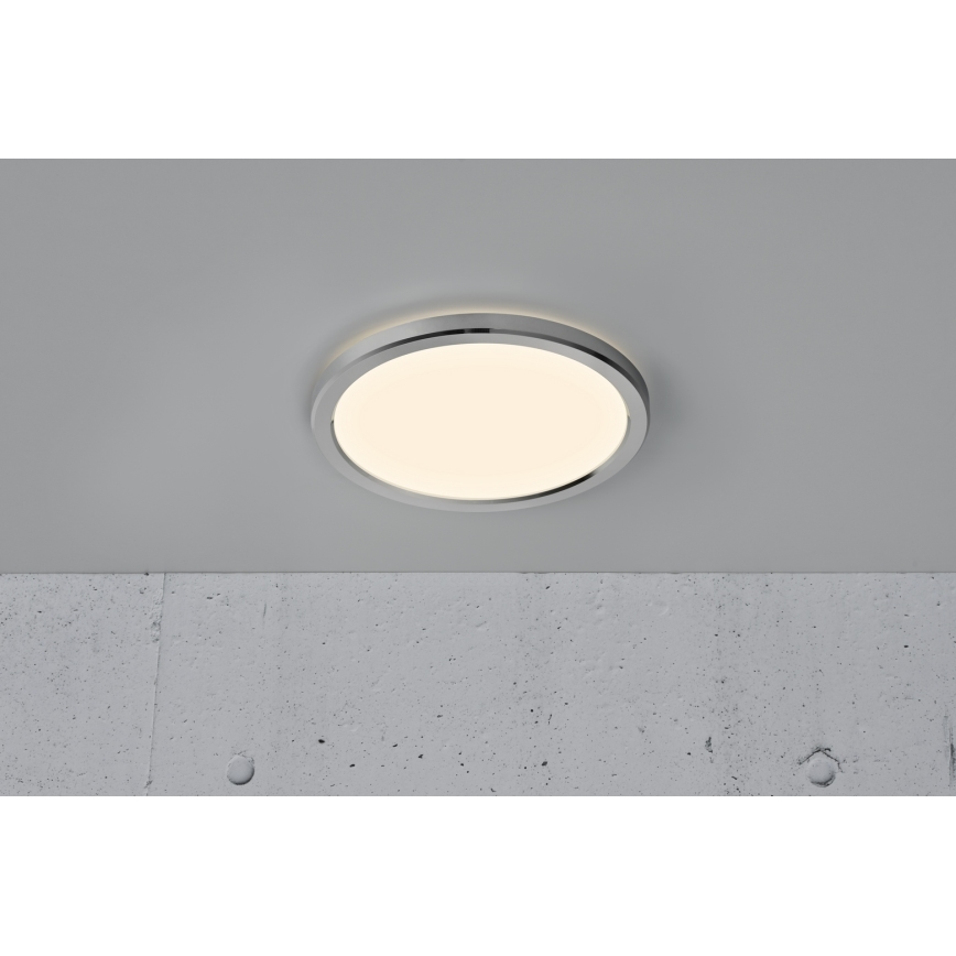 Nordlux - диммируемый светодиодный потолочный светильник для ванной OJA LED/14,5W/230V 3000/4000K IP54 Ø 30 см