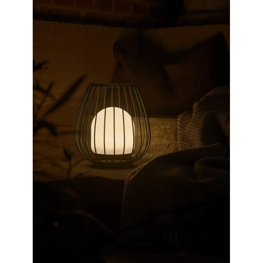 Nordlux - диммируемый переносной уличный светильник JIM TO-GO LED/3W/3,7V IP54 5000 mAh зеленый