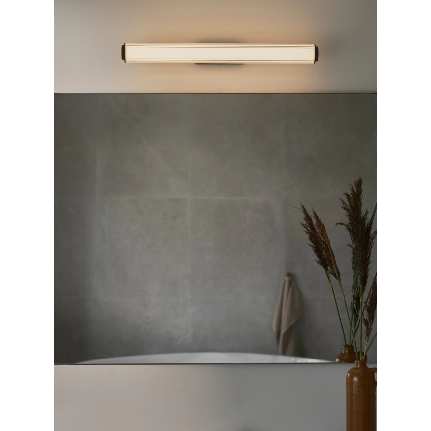 Nordlux - диммируемый настенный светильник для ванной VIRELLE LED/12W/230V 3000/4000K IP44, черный