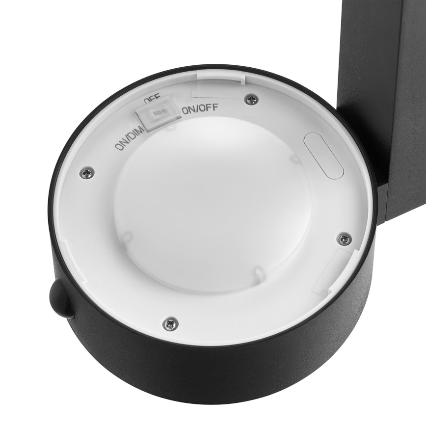Nordlux - Светодиодный настенный светильник на солнечной батарее с датчиком COUPAR LED/3,2W/5V 3000K IP44 1800 mAh черный