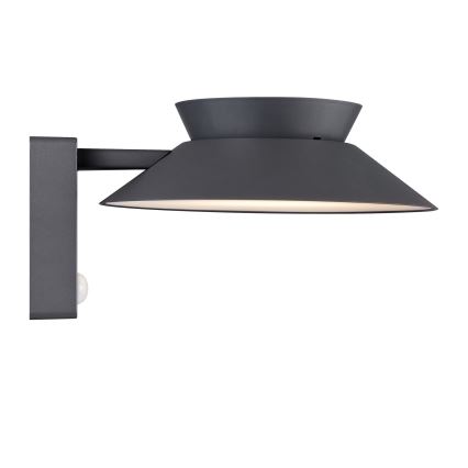 Nordlux - Светодиодный настенный светильник на солнечной батарее с датчиком JUSTINA LED/5W/3,7V IP44