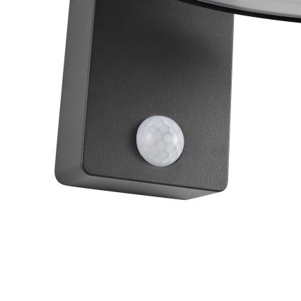 Nordlux - Светодиодный настенный светильник на солнечной батарее с датчиком JUSTINA LED/5W/3,7V IP44