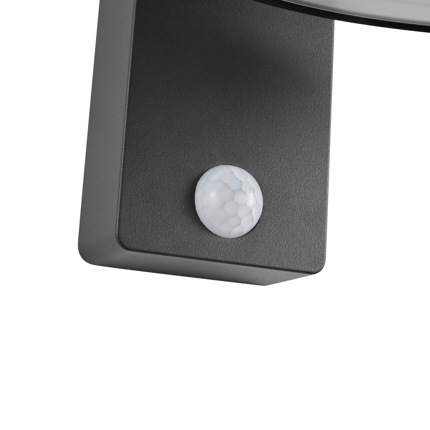 Nordlux - Светодиодный настенный светильник на солнечной батарее с датчиком JUSTINA LED/5W/3,7V IP44