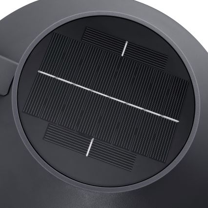 Nordlux - Светодиодный настенный светильник на солнечной батарее с датчиком JUSTINA LED/5W/3,7V IP44