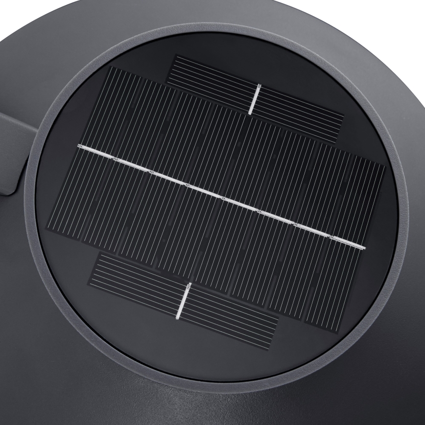 Nordlux - Светодиодный настенный светильник на солнечной батарее с датчиком JUSTINA LED/5W/3,7V IP44